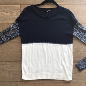 Aqua Cotton Sweater